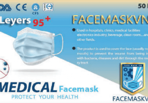 Khẩu trang kháng khuẩn 3 lớp